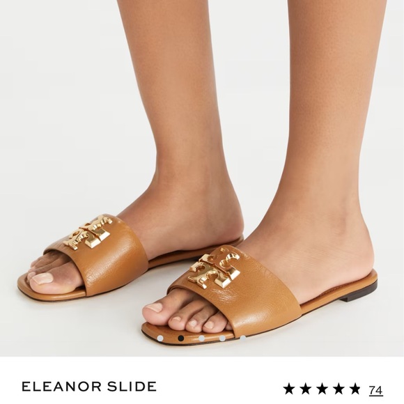 Eleanor Side By Tory Burch in Brown Leather - Picture 13 of 13